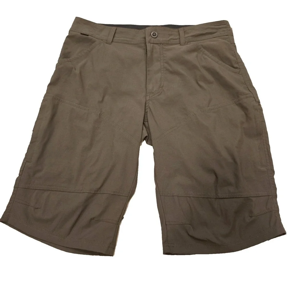 KUHL Renegade Shorts Men's 34 Brown Gray Hiking Outdoor Cargo Style 5121